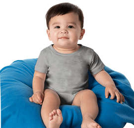 Rabbit Skins Premium Jersey Baby Bodysuit - Color: Heather