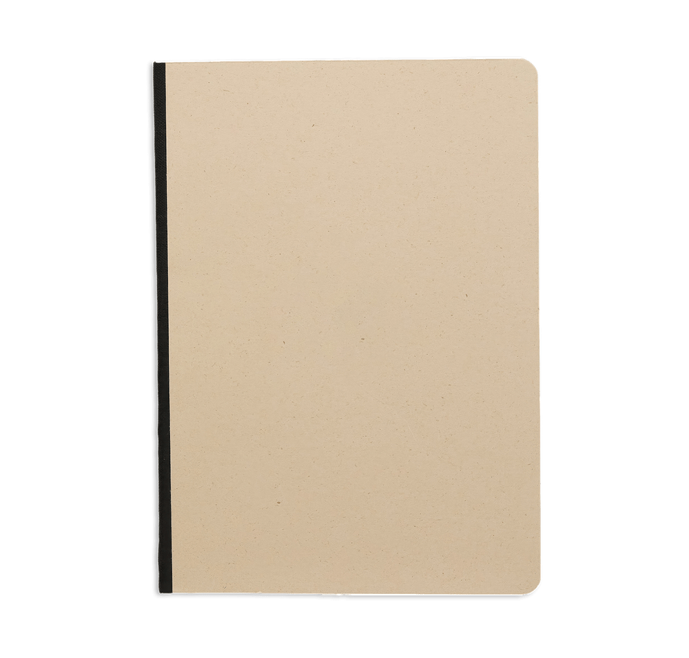 5" x 7" Sugarcane Paper Meeting Notebook-default
