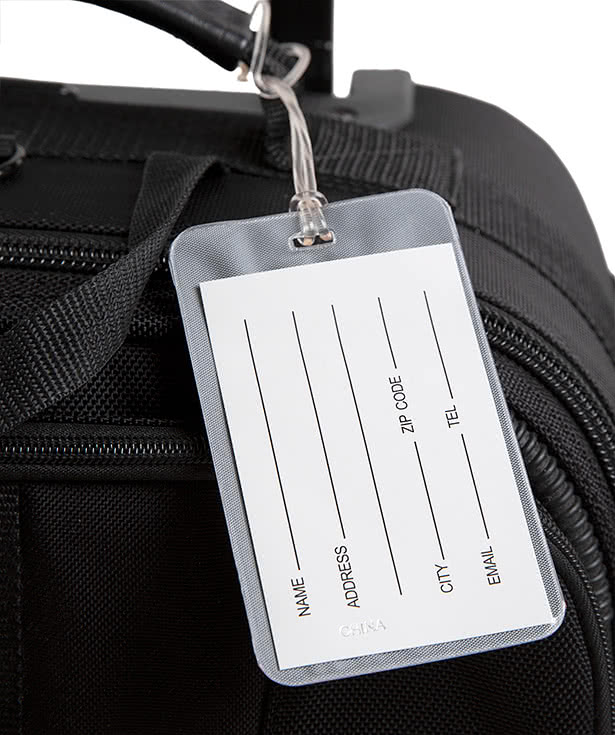 Journey Vinyl Luggage Tag