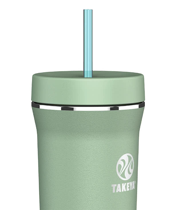 Takeya Laser Engraved 32 oz. Stainless Steel Insulated Tumbler with Straw