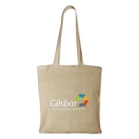 Full Color Carolina Medium Cotton Canvas Tote Bag