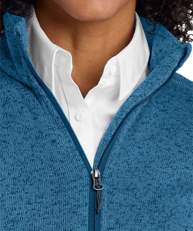 Port Authority Women's Midweight Sweater Fleece Jacket