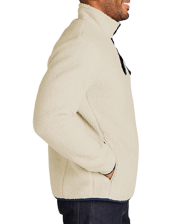 Port Authority Camp Fleece Snap Pullover