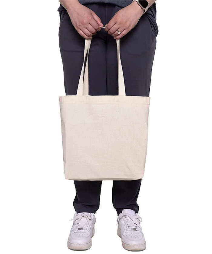 Royal Apparel USA-Made Medium Organic Canvas Tote Bag