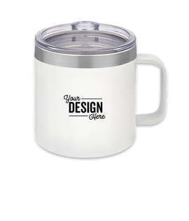 14 oz. Urban Peak Trek Vacuum Insulated Camper Mug - Color: White