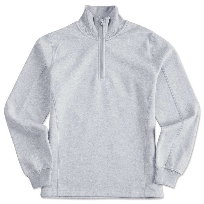Sport-Tek Premium Women's Quarter Zip Sweatshirt - Embroidered