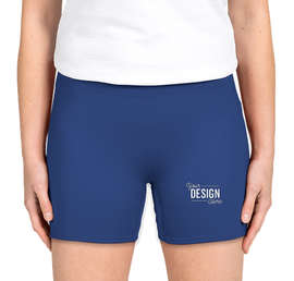 Badger Women's 4" Compression Shorts - Color: Royal