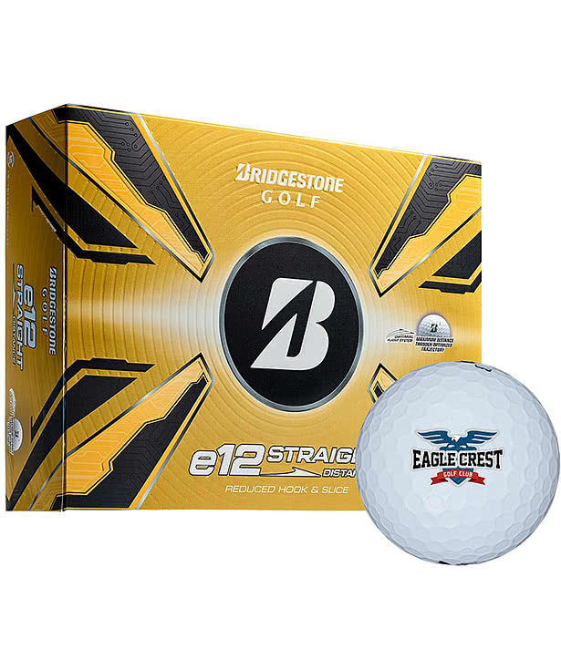 Bridgestone E12 Straight Golf Balls (Box of 12)