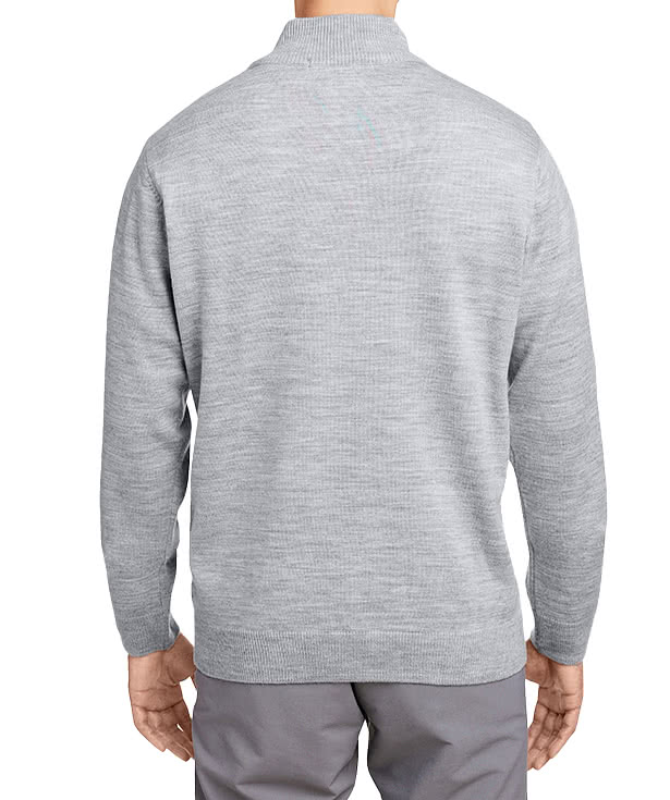 Harriton Pilbloc Jersey Knit Quarter Zip Sweater