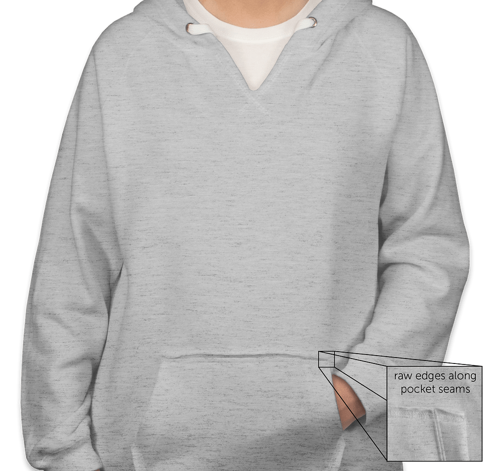 J. America Women's V-Neck Pullover Hoodie-default