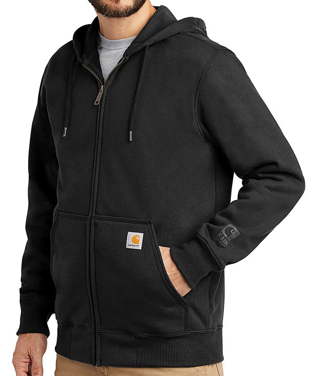 Carhartt Tall Rain Defender Paxton Heavyweight Zip Hoodie