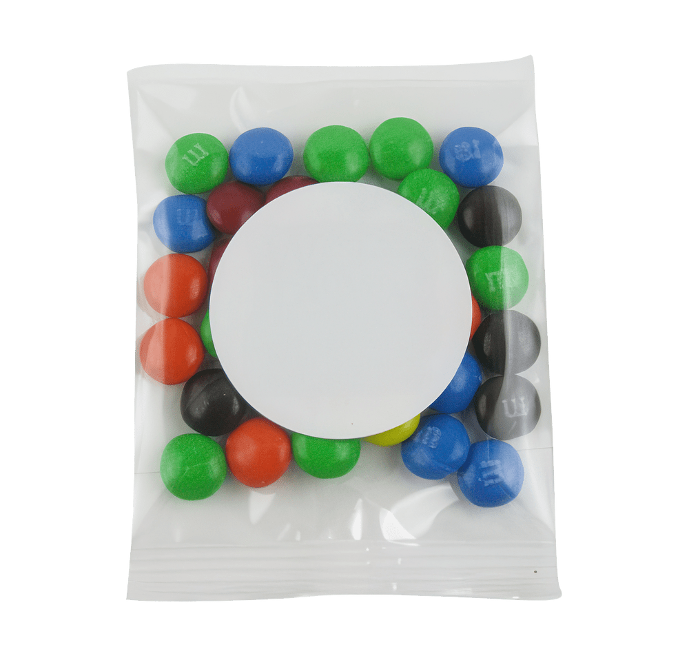 Full Color M&M's Promo Pack Candy Bag-default