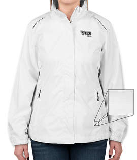 Core 365 Women's Waterproof Ripstop Jacket - Color: White