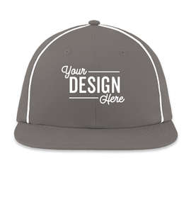 Pacific Headwear Momentum Snapback Baseball Hat - Color: Graphite / White