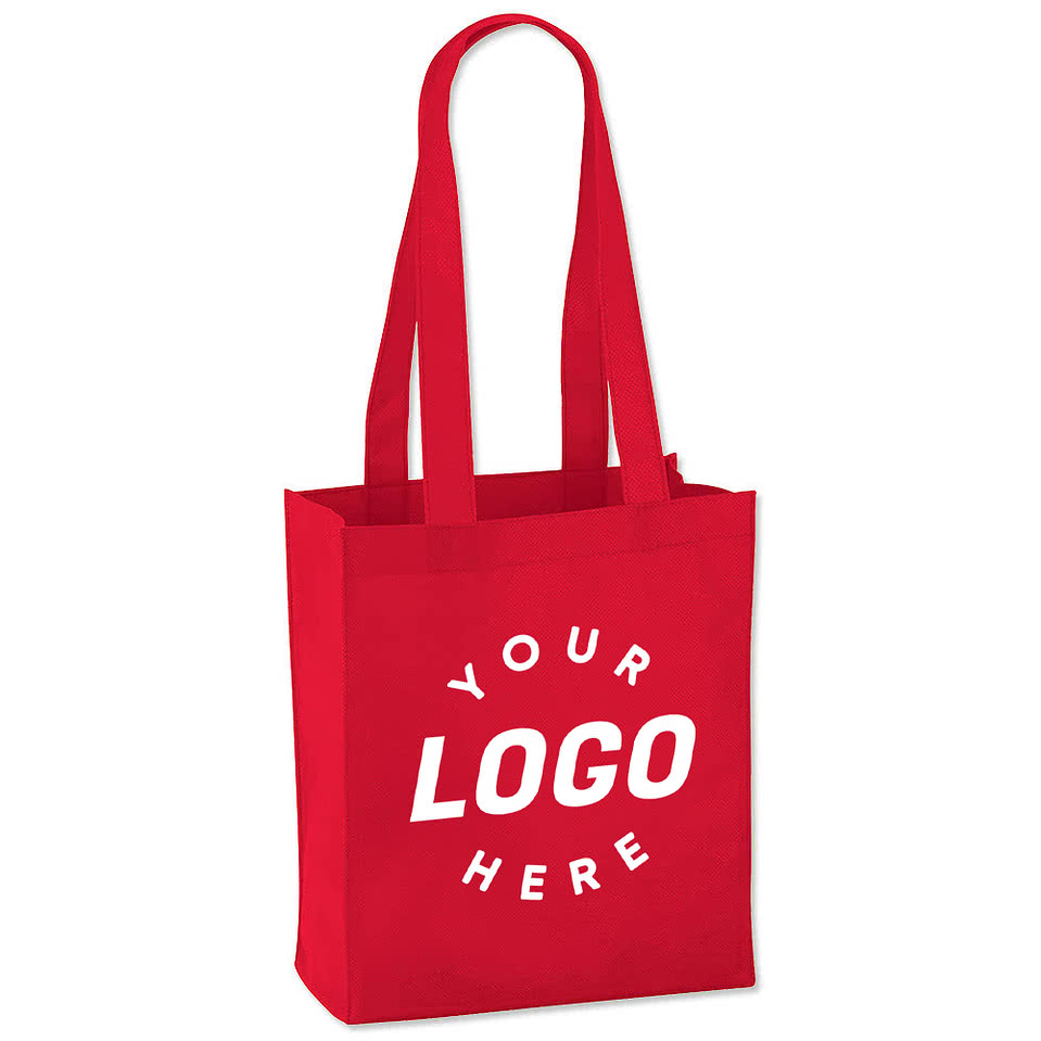 Mini Elm Non-Woven Grocery Tote Bag