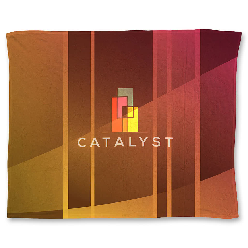 100% Polyester Epic Plush Sublimated Blanket