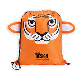 Paws N Claws Sport Drawstring Bag - Color: Tiger
