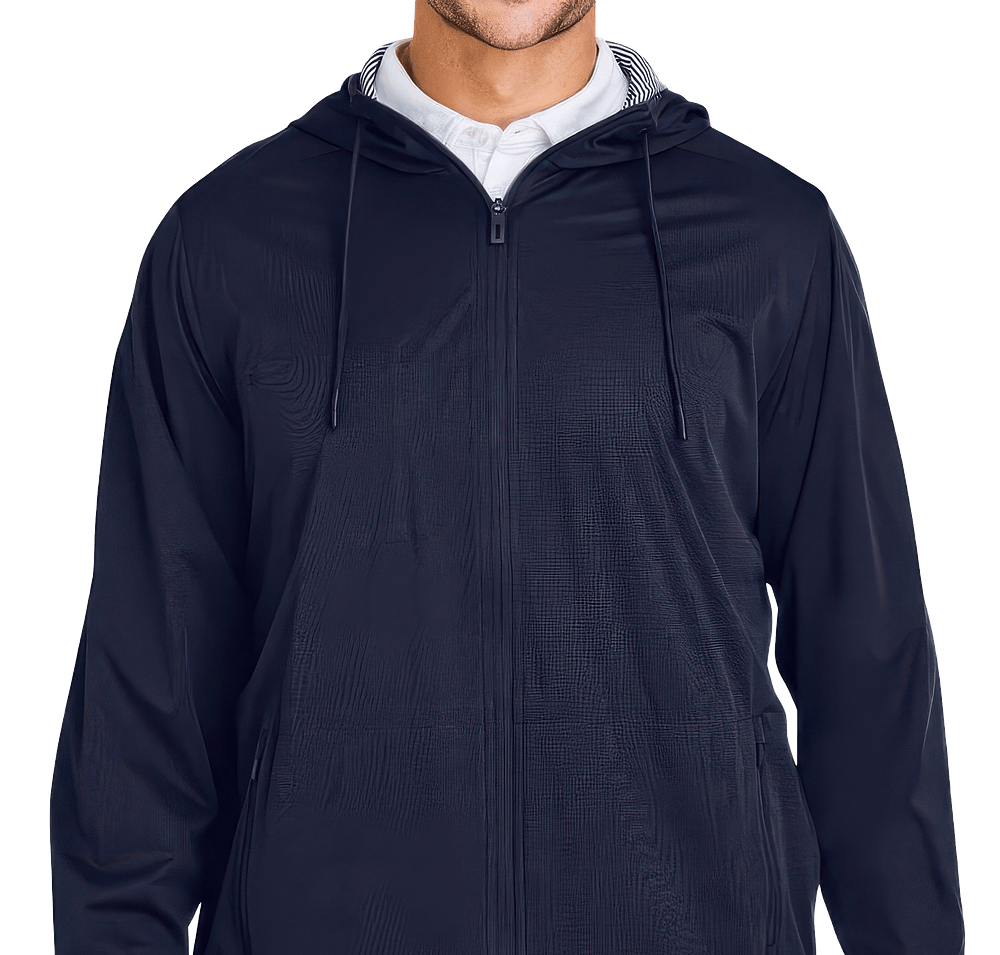 North End Network Recycled Lightweight Windbreaker - Printed-default