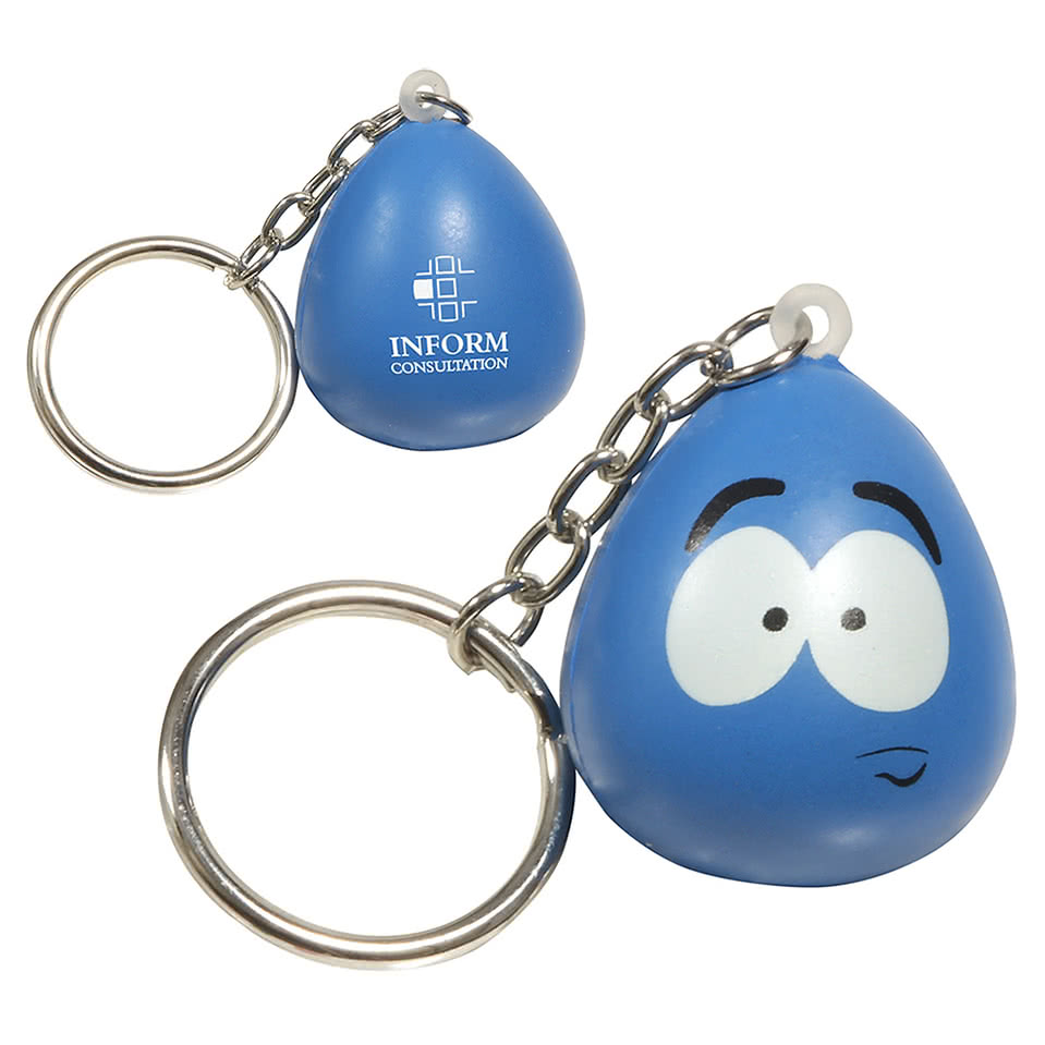 Stressed Face Stress Reliever Keychain