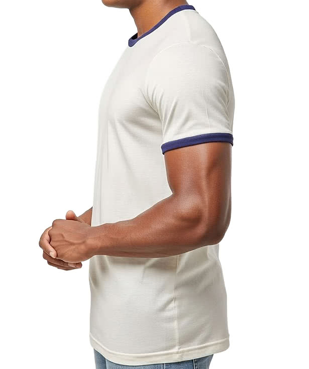 Tultex Fine Jersey Crewneck Ringer T-shirt