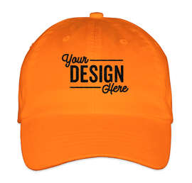 Valucap Bio-Washed Hat - Color: Neon Orange