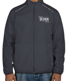 Port Authority Reflective Running Full Zip Jacket - Color: Dress Blue Navy