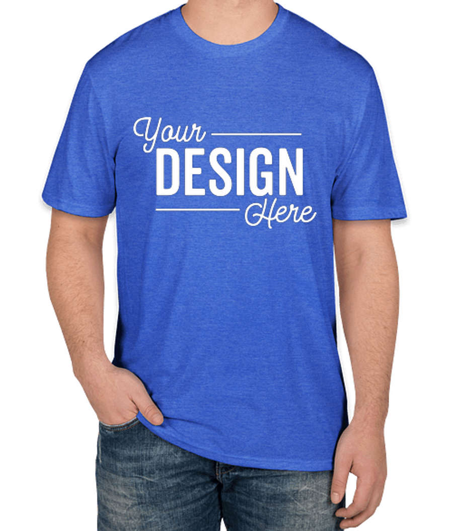 District Perfect Blend T-shirt in Royal Frost