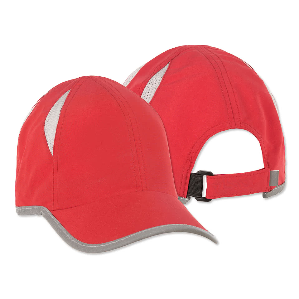 Custom Big Accessories Colorblock Performance Running Hat