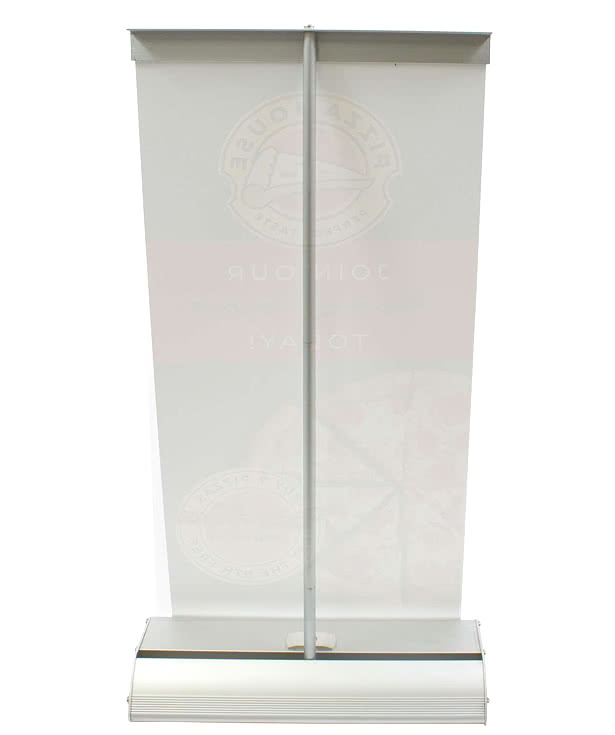 Full Color 9" x 18" Deluxe Mini Retractable Tabletop Banner