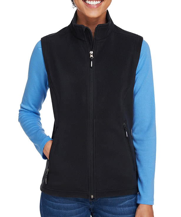 Core 365 Women's Fleece Lined Soft Shell Vest