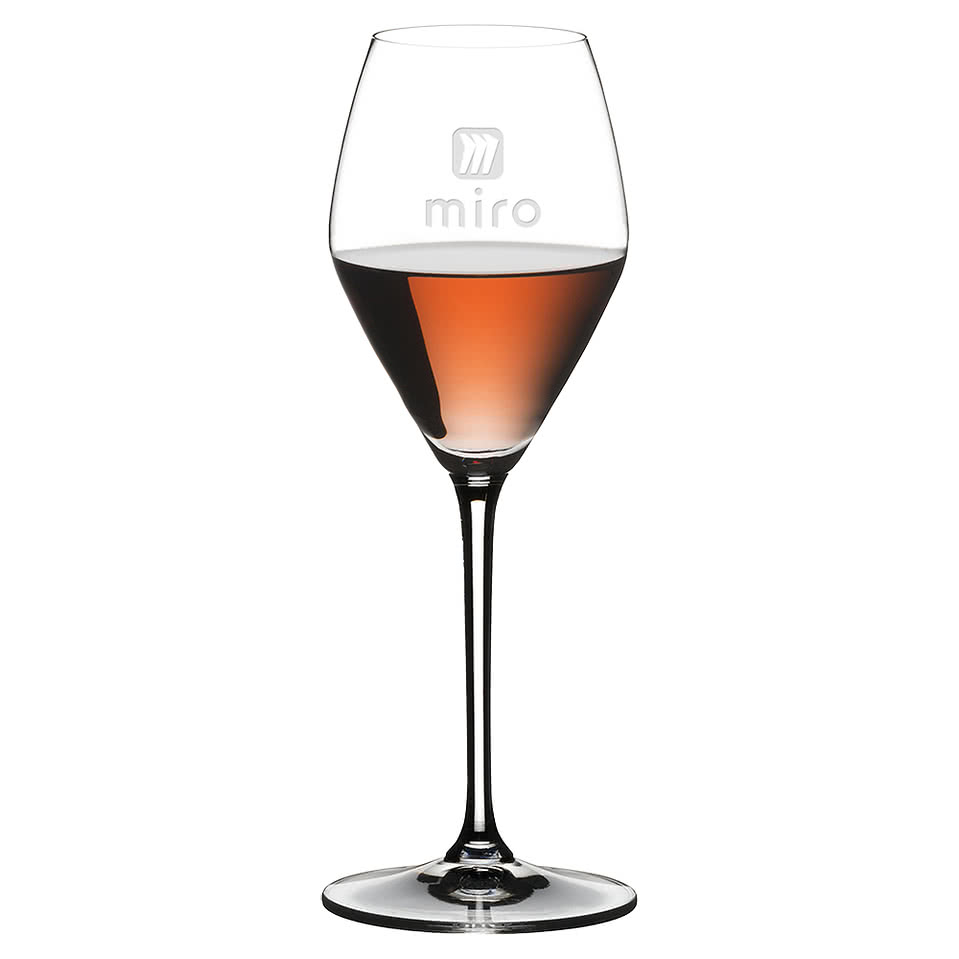 Laser Etched Riedel 11.37 oz. Extreme Champagne Glass
