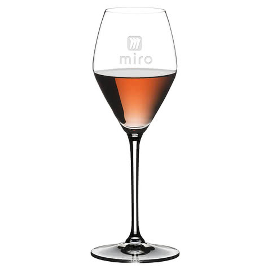 Laser Etched Riedel 11.37 oz. Extreme Champagne Glass in Clear
