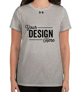 Under Armour Women's Locker Performance Shirt 2.0 - Color: True Grey Heather