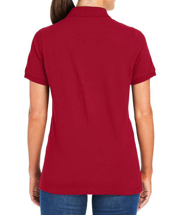 Harriton Women's Valiant Cotton Snag Protect Pique Polo