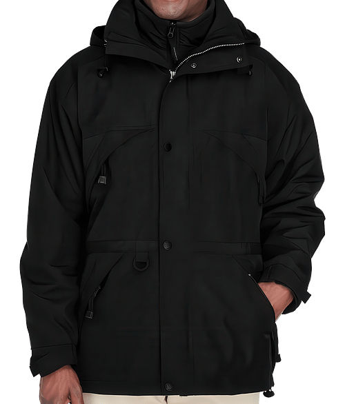 North End 3-in-1 Insulated Parka in Black