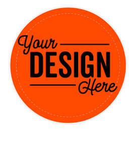 Full Color 2.5 in. Circle Magnet - Color: Orange