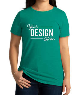 Delta Platinum Women's Slim Fit Tri-Blend T-shirt