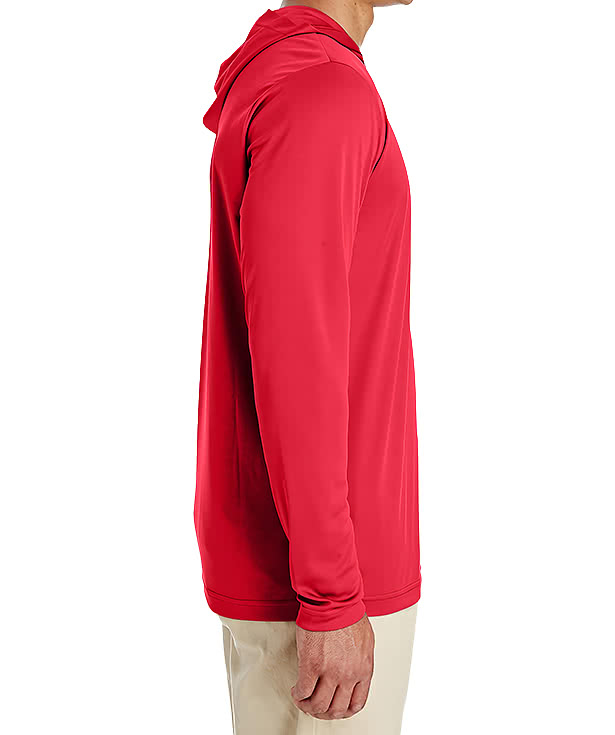 Team 365 Zone Hooded Long Sleeve Performance Shirt