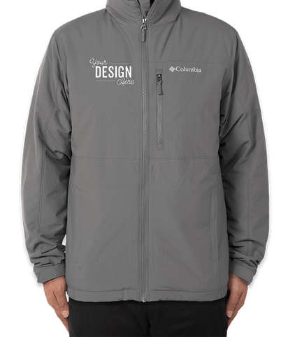 Columbia Northern Utilizer Fleece Lined Insulated Jacket - City Grey