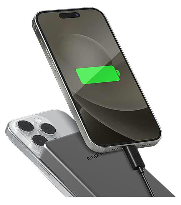 mophie Slim 10,000 mAh Qi 2 Wireless Power Bank