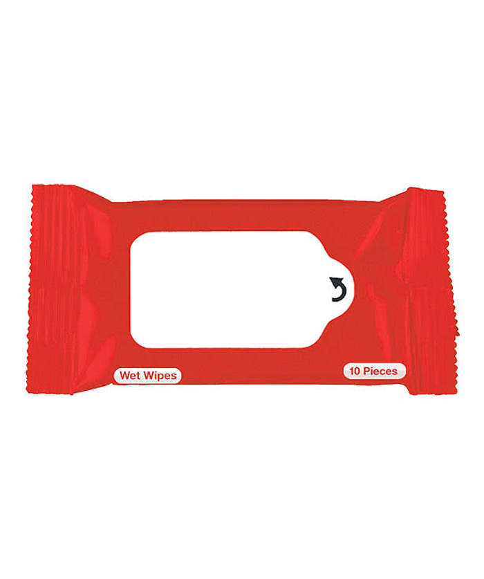 Full Color Wet Wipe Packet