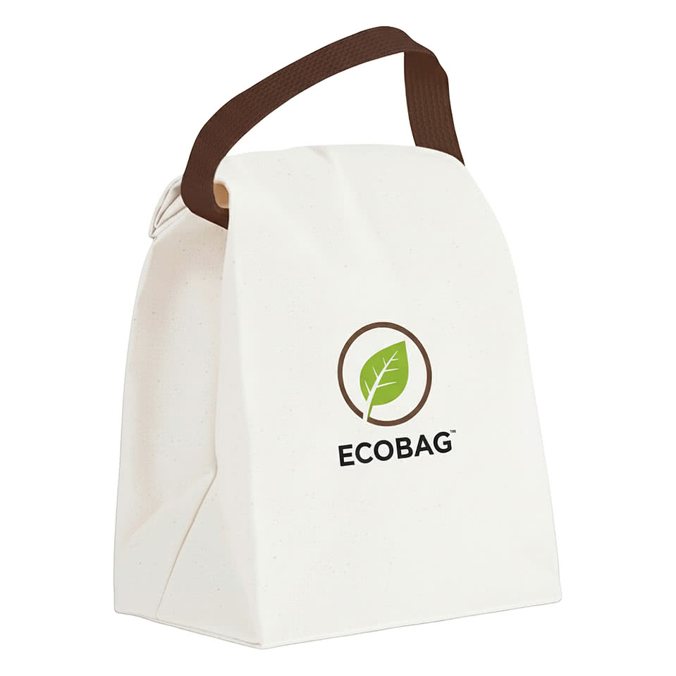 Full Color Recycled Cotton Canvas Lunch Bag