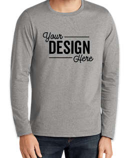 District Re-Tee Long Sleeve T-shirt - Screen Printed