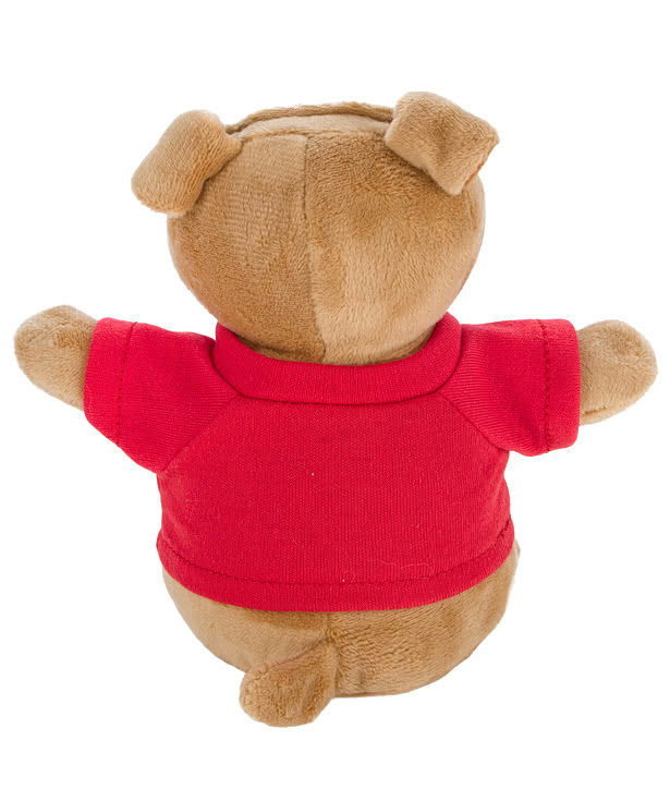 Full Color Bean Bag Buddies 6" Bulldog Plush Animal