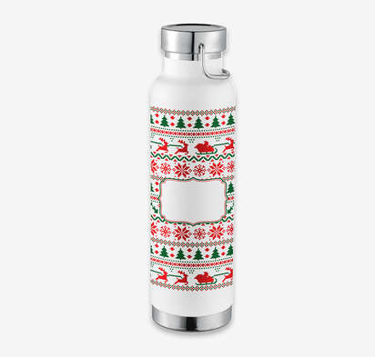 Ugly Sweater 22 oz. Thor Copper Vacuum Insulated Water Bottle-default