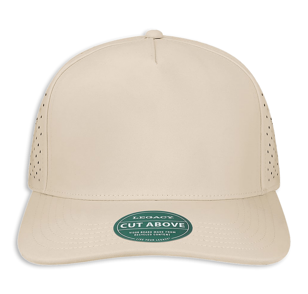 Legacy Cut Above Perforated Snapback Baseball Hat - Printed-default