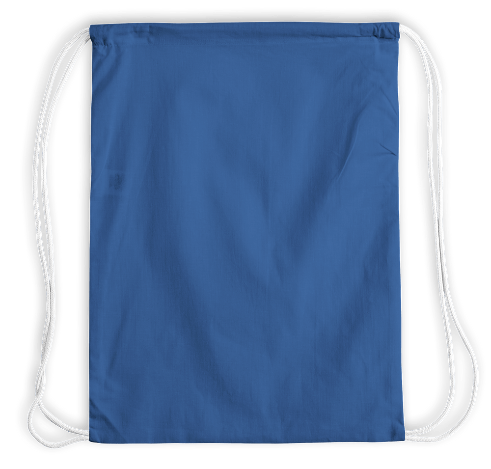 Lightweight 100% Cotton Drawstring Bag-default