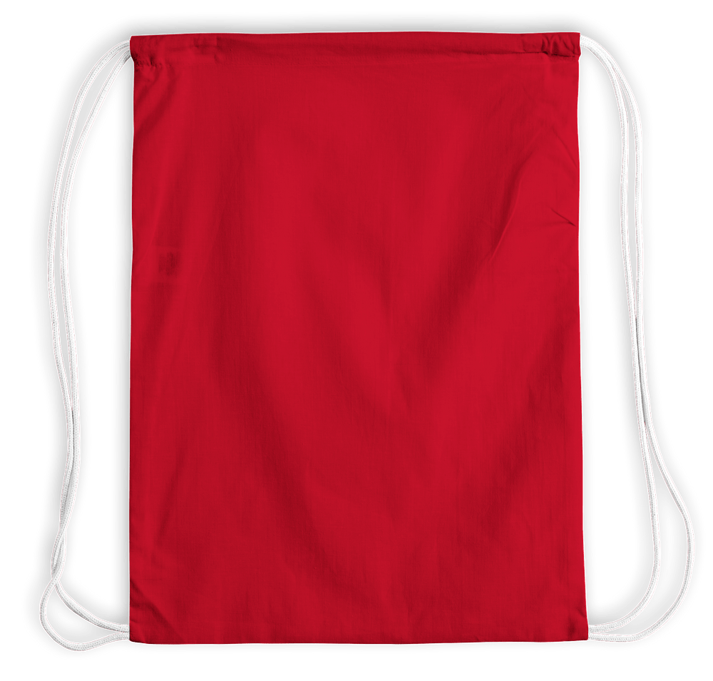Lightweight 100% Cotton Drawstring Bag-default
