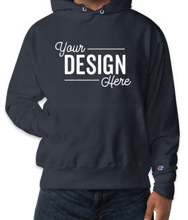 Champion Heavyweight Reverse Weave Pullover Hoodie - Color: Navy