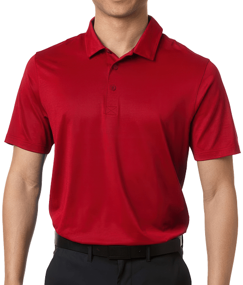 Puma Golf Icon 2.0 Recycled Performance Polo - Printed in Strong Red